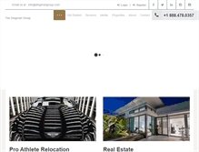 Tablet Screenshot of dingmangroup.com